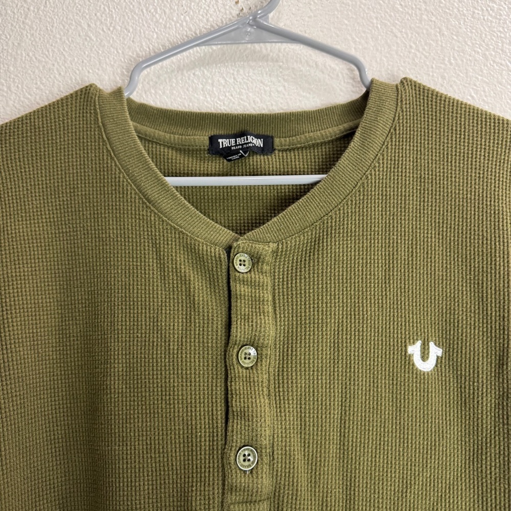 True Religion Thermal Shirt Size 2XL - Picture 2 of 6